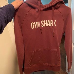 Maroon Gymshark Hoodie